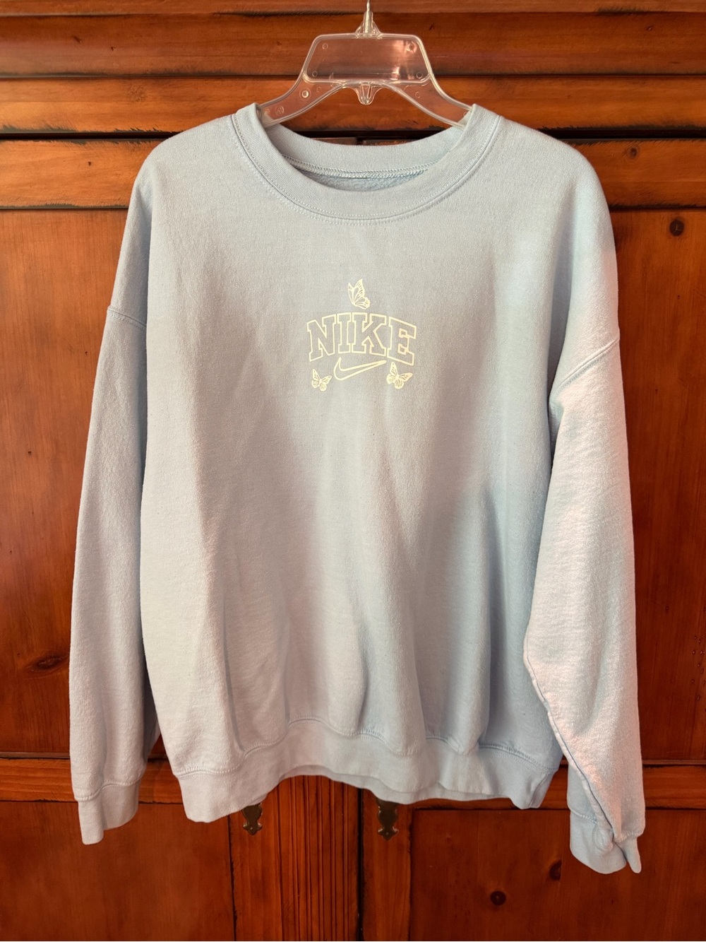 Nike Light Blue Crewneck Sweatshirt